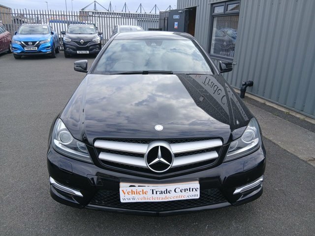 Mercedes-Benz C Class 1.6 C180 Amg Sport Edition Coupe G-tron Black #2