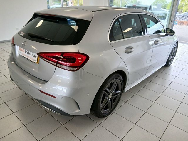 Mercedes-Benz A Class 1.5 A180d Amg Line Executive Hatchback Diese EY68DZJ Silver #4