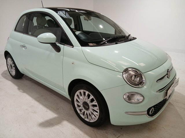 Fiat 500 1.2 Lounge Hatchback Euro 6 S S Green
