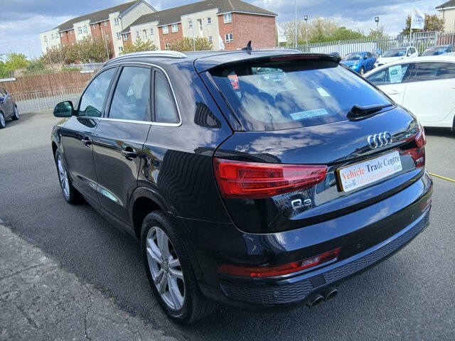 Audi Q3 1.4 Tfsi Cod S Line Edition Suv SJ67PXN Black #4