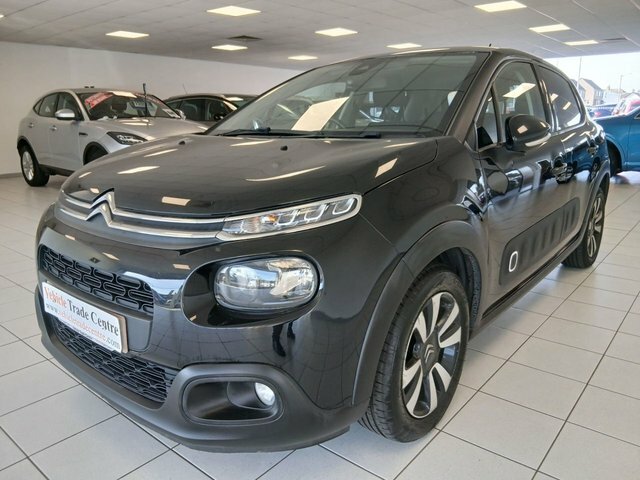 Citroen C3 1.2 Puretech Gpf Flair Hatchback KM68AVE Black #3