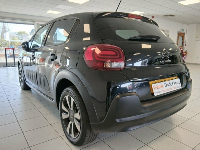 Citroen C3 1.2 Puretech Gpf Flair Hatchback KM68AVE Black #4