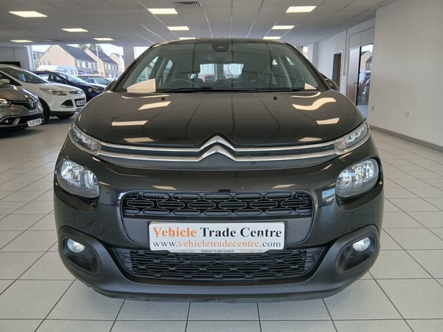 Citroen C3 1.2 Puretech Gpf Flair Hatchback KM68AVE Black #2