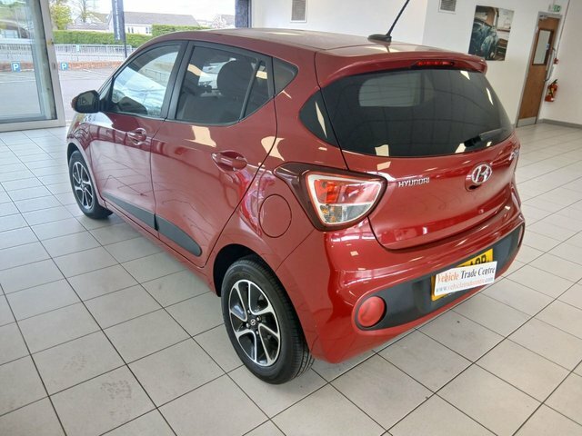 Hyundai I10 1.0 Premium Hatchback Euro 6 66 EY18AOR Red #6