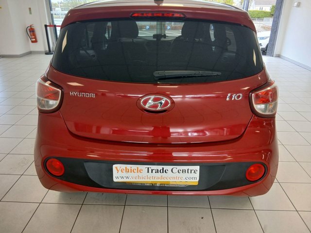 Hyundai I10 1.0 Premium Hatchback Euro 6 66 EY18AOR Red #5