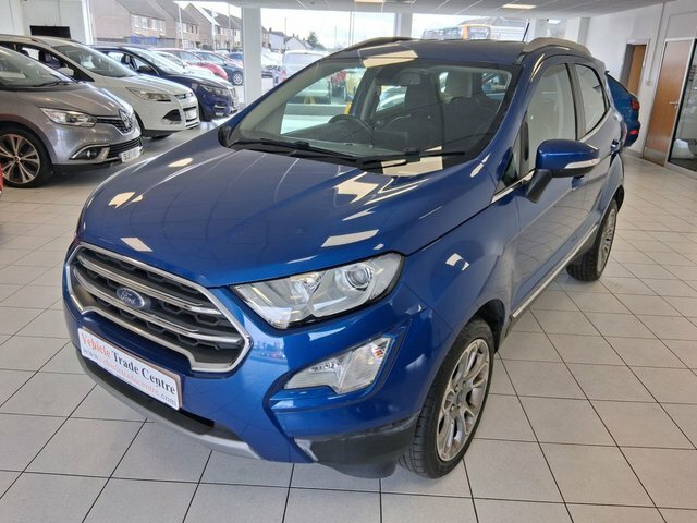 Ford Ecosport 1.0T Ecoboost Titanium Suv Euro SE18VKB Blue #3