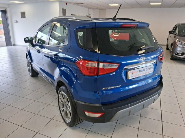 Ford Ecosport 1.0T Ecoboost Titanium Suv Euro SE18VKB Blue #4
