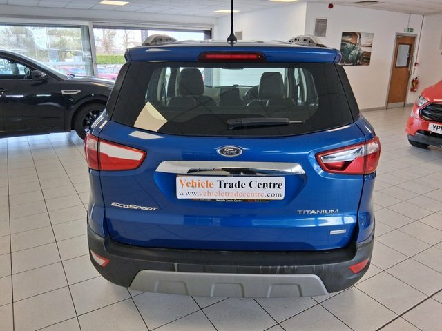 Ford Ecosport 1.0T Ecoboost Titanium Suv Euro SE18VKB Blue #5