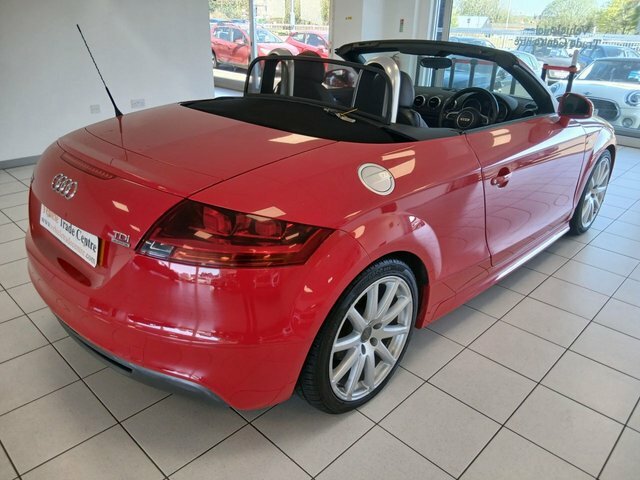 Audi TT 2.0 Tdi S Line Roadster S Tronic Quattr Red #5