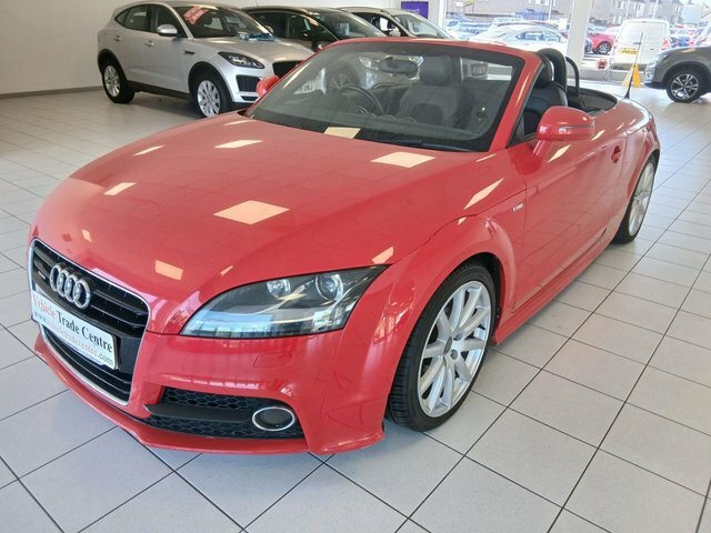 Audi TT 2.0 Tdi S Line Roadster S Tronic Quattr Red #4