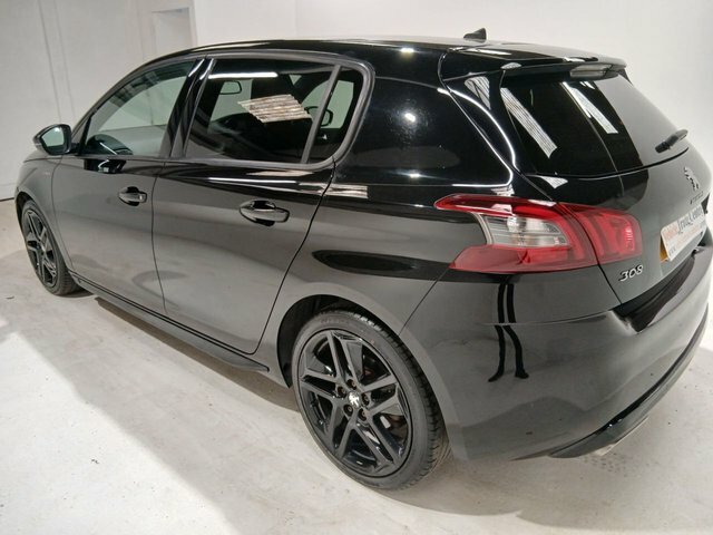 Peugeot 308 1.5 Bluehdi Gt Line Hatchback Eu TP19SAM Black #4