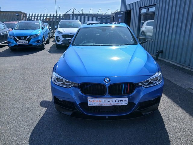 BMW 3 Series 3.0 335D M Sport Saloon Xdrive Eur SW64NCN Blue #2