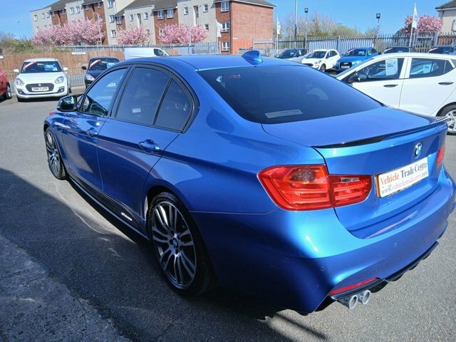 BMW 3 Series 3.0 335D M Sport Saloon Xdrive Eur SW64NCN Blue #4