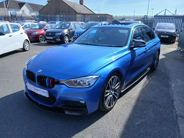 BMW 3 Series 3.0 335D M Sport Saloon Xdrive Eur SW64NCN Blue #3