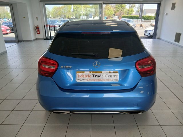Mercedes-Benz A Class 1.6 A180 Sport Hatchback 7G-dct Euro 6 KP66VFG Blue #5