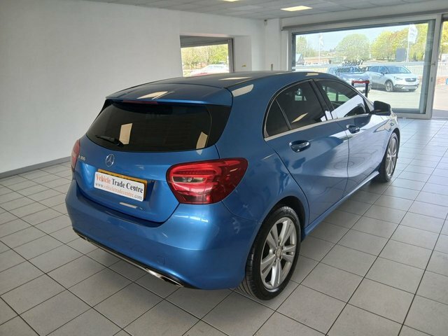 Mercedes-Benz A Class 1.6 A180 Sport Hatchback 7G-dct Euro 6 KP66VFG Blue #6