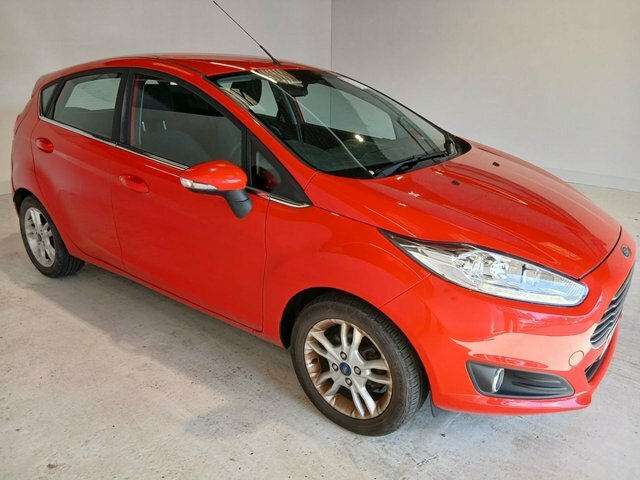 Ford Fiesta 1.0T Ecoboost Zetec Hatchback Eu Red