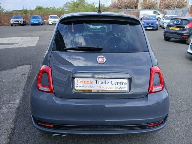 Fiat 500 1.2 S Hatchback Euro 6 S S 69 PF68LZW Grey #5