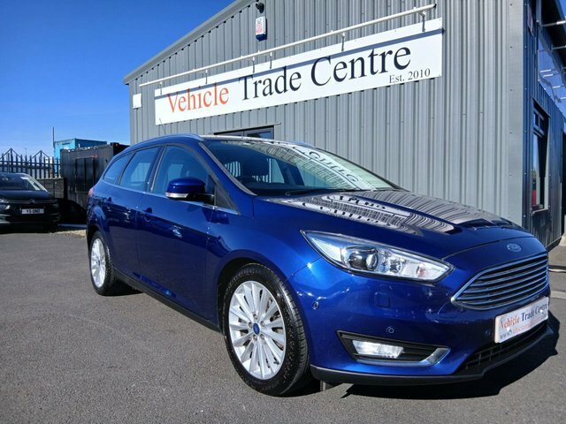 Ford Focus 1.0T Ecoboost Titanium X Estate Blue