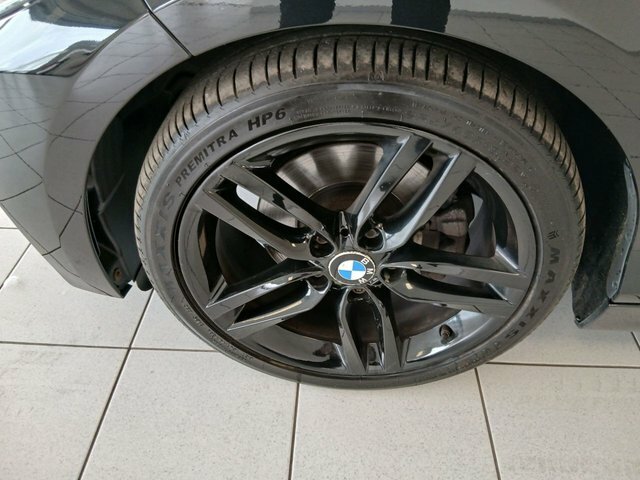 BMW 2 Series 2.0 220D M Sport Convertible Euro YJ15YXD Black #3