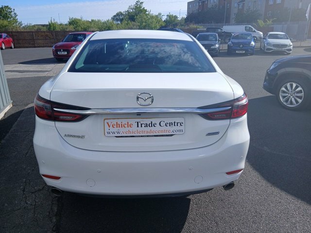 Mazda 6 2.0 Skyactiv-g Sport Nav Saloon SN68GVZ White #5