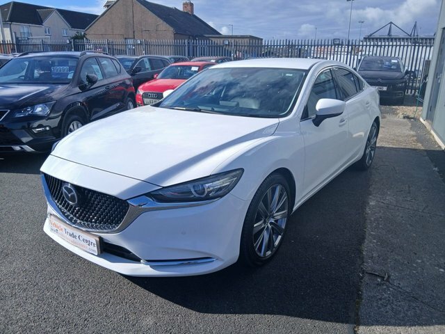 Mazda 6 2.0 Skyactiv-g Sport Nav Saloon SN68GVZ White #3