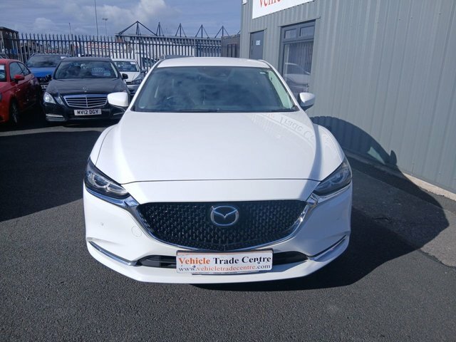 Mazda 6 2.0 Skyactiv-g Sport Nav Saloon SN68GVZ White #2