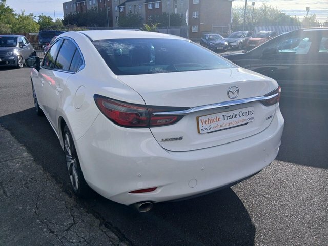 Mazda 6 2.0 Skyactiv-g Sport Nav Saloon SN68GVZ White #4