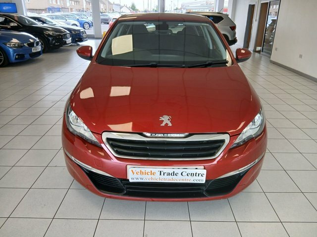 Peugeot 308 1.6 E-hdi Active Hatchback Euro ML64HSJ Red #2