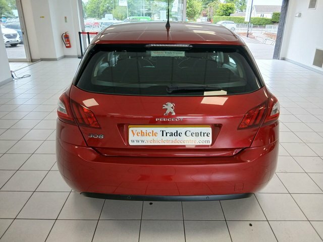Peugeot 308 1.6 E-hdi Active Hatchback Euro ML64HSJ Red #5