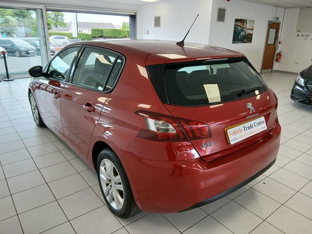 Peugeot 308 1.6 E-hdi Active Hatchback Euro ML64HSJ Red #4