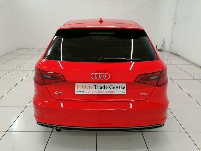 Audi A3 1.6 Tdi S Line 109 Bhp BU15RVP Red #5