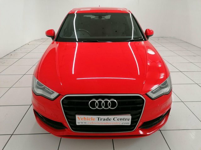 Audi A3 1.6 Tdi S Line 109 Bhp BU15RVP Red #2