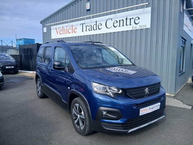 Peugeot Rifter 1.5 Bluehdi Gt Line Standard Mpv Blue