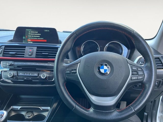 BMW 1 Series 1.5 118I Sport Hatchback Euro 6 PN68JYE White #4
