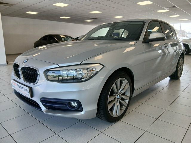 BMW 1 Series 1.5 118I Sport Hatchback Euro 6 NY68GWU Silver #3