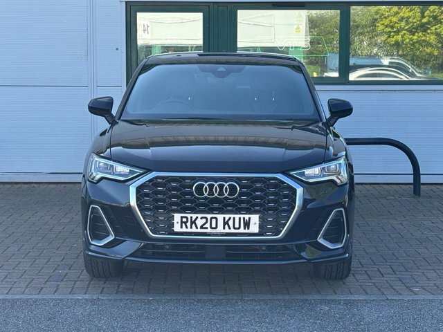 Audi Q3 2020 1.5 Tfsi Cod 35 S Line Sportback S RK20KUW Black #2