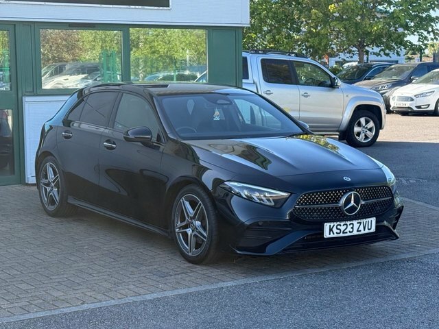 Mercedes-Benz A Class 2023 1.3 A180h Mhev Amg Line Executive Hatchback KS23ZVU Black #4
