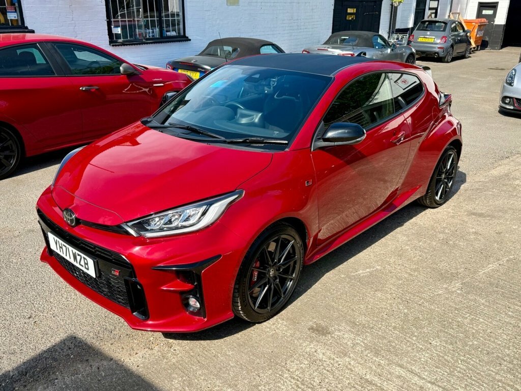Toyota Yaris Hatchback YH71WZB Red #4