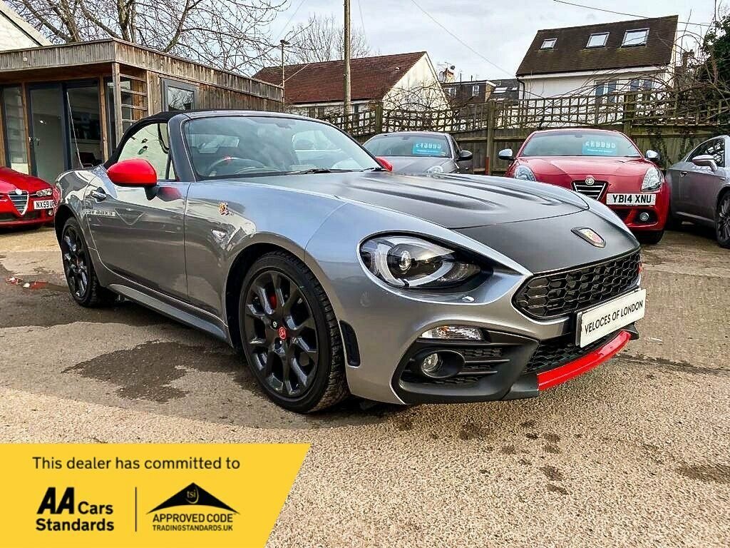 Abarth 124 Spider Convertible Grey