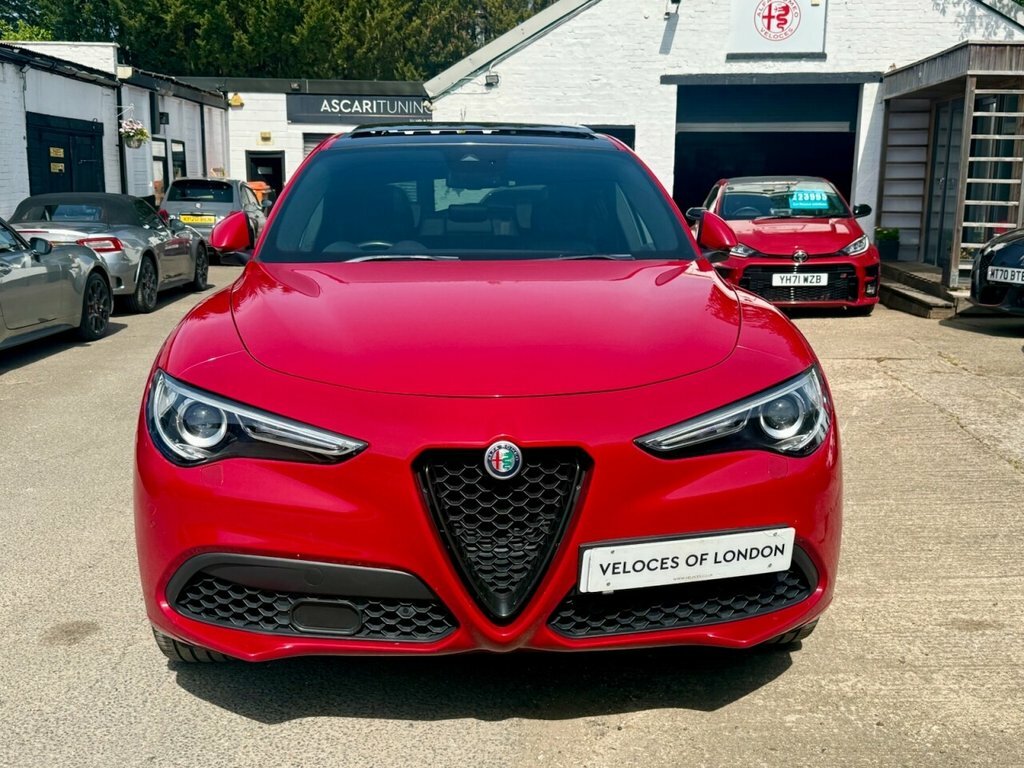 Alfa Romeo Stelvio Suv GL69VXN Red #2