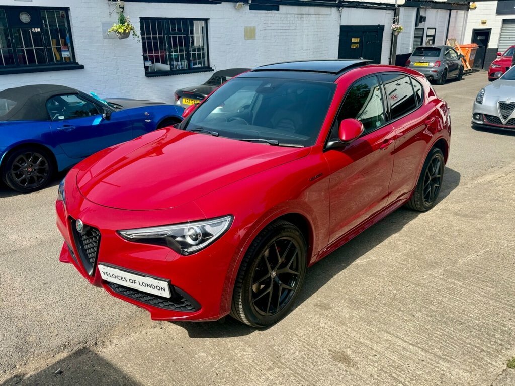 Alfa Romeo Stelvio Suv GL69VXN Red #4