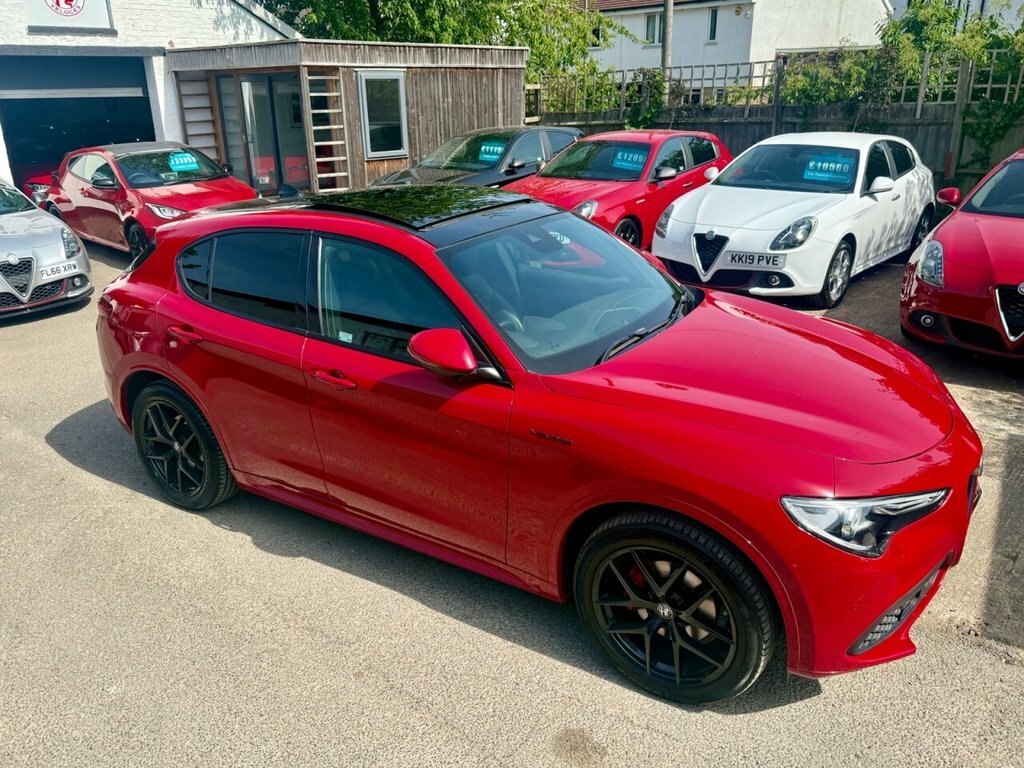 Alfa Romeo Stelvio Suv GL69VXN Red #5