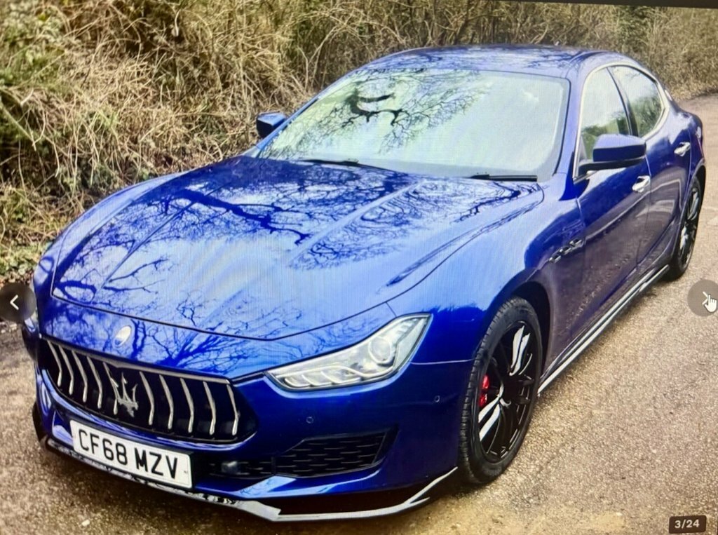 Maserati Ghibli Dv6 Black #1