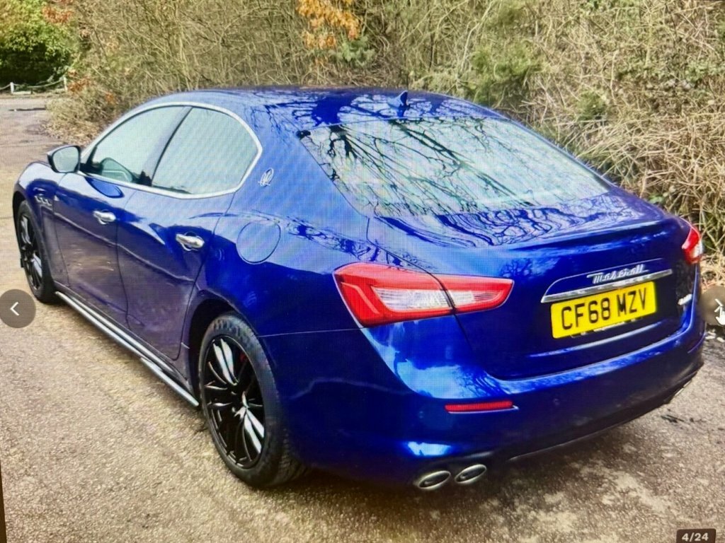 Maserati Ghibli Dv6 Black #4