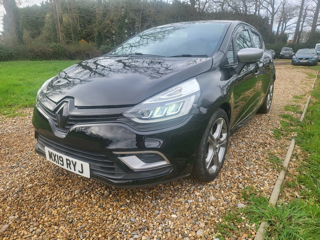 Renault Clio 1.5 Dci Gt Line Hatchback Edc Euro 6 S MX19RYJ Black #2