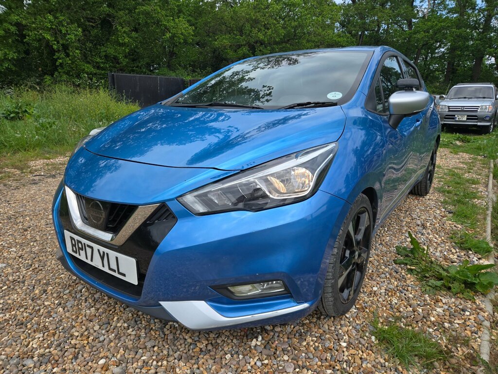 Nissan Micra 0.9 Ig-t N-connecta Hatchback Eu BP17YLL Blue #2