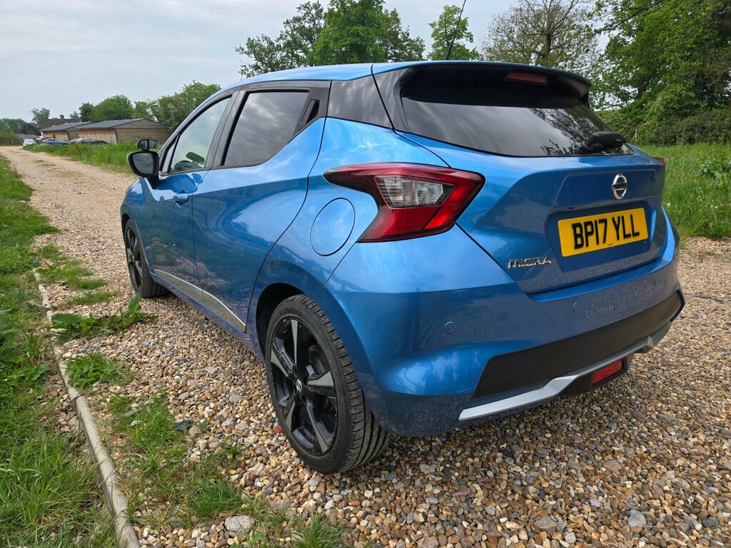Nissan Micra 0.9 Ig-t N-connecta Hatchback Eu BP17YLL Blue #3