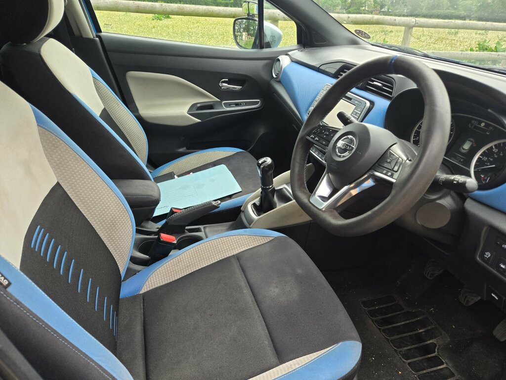 Nissan Micra 0.9 Ig-t N-connecta Hatchback Eu BP17YLL Blue #6