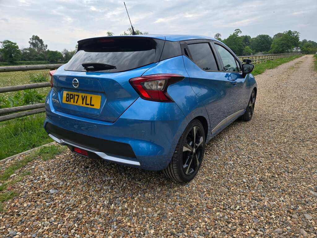 Nissan Micra 0.9 Ig-t N-connecta Hatchback Eu BP17YLL Blue #4